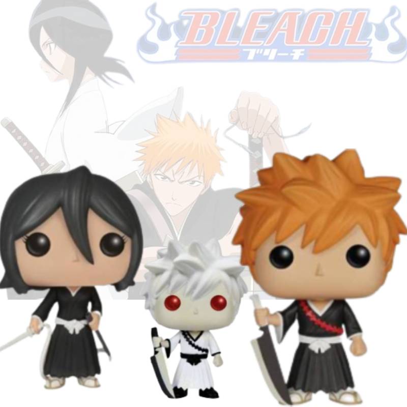 New Pop Death God Kurosaki Ichigo Figure Kolekte Pvc Putih