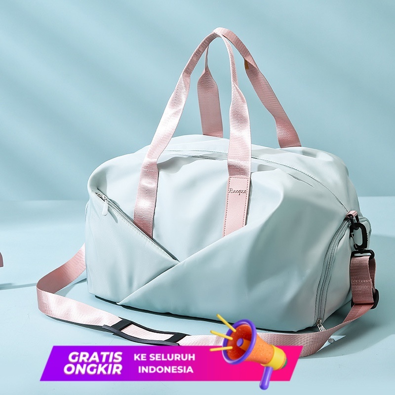 Tas FitnessTas Fitness, Gudang Sepatu Olahraga Independen Wanita, Tas Yoga, Tas Renang Basah Kering,