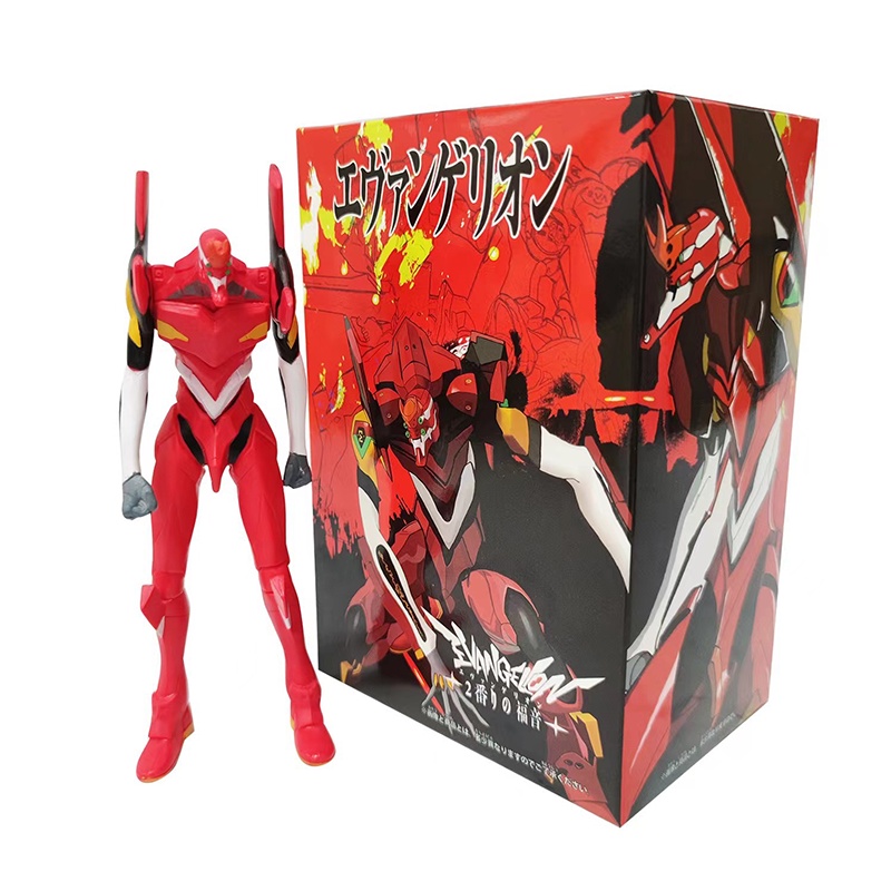 Eva Test Type EVA-02 Action Figure Model Mainan PVC Desk Decor Kado Ulang Tahun Anak