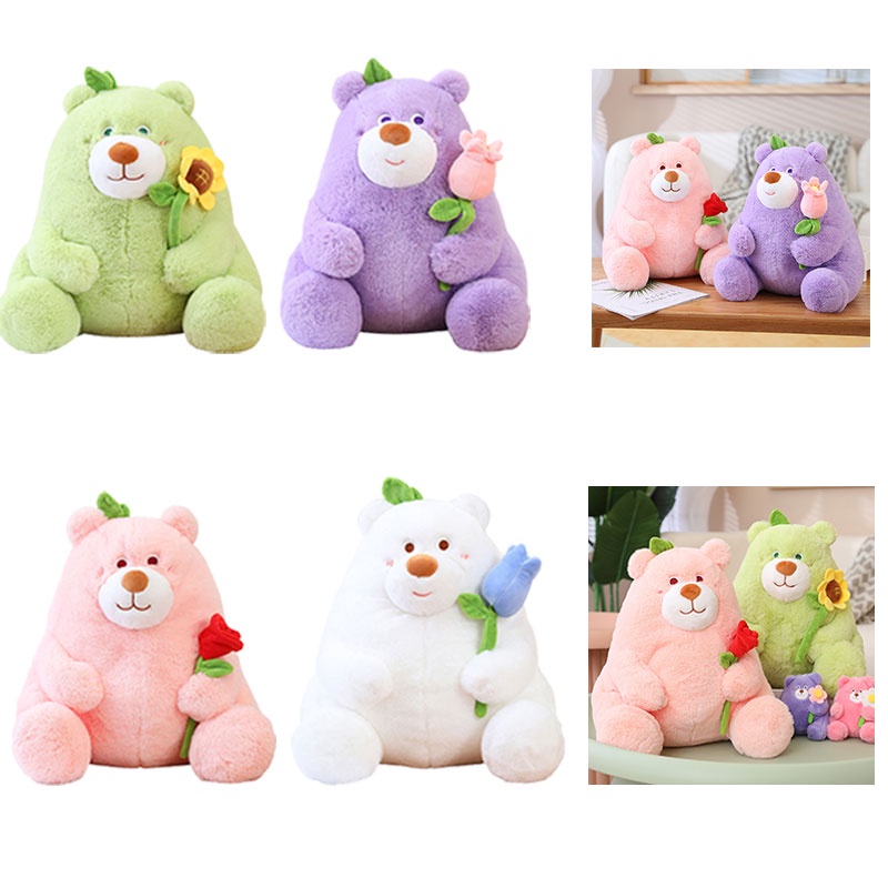 Menggemaskan Buah Baru Teddy Bear Mainan Mewah Untuk Pacar Sebagai Hadiah Hari Valentine
