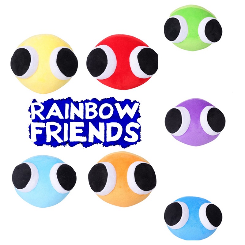 Rainbow Friends Chapter 2koleksi Mainan Mewah Pilih Satu Dari 8warna Dan Desain Vibrant, Plush Pendek Dan Isian Katun Pp, 15cm