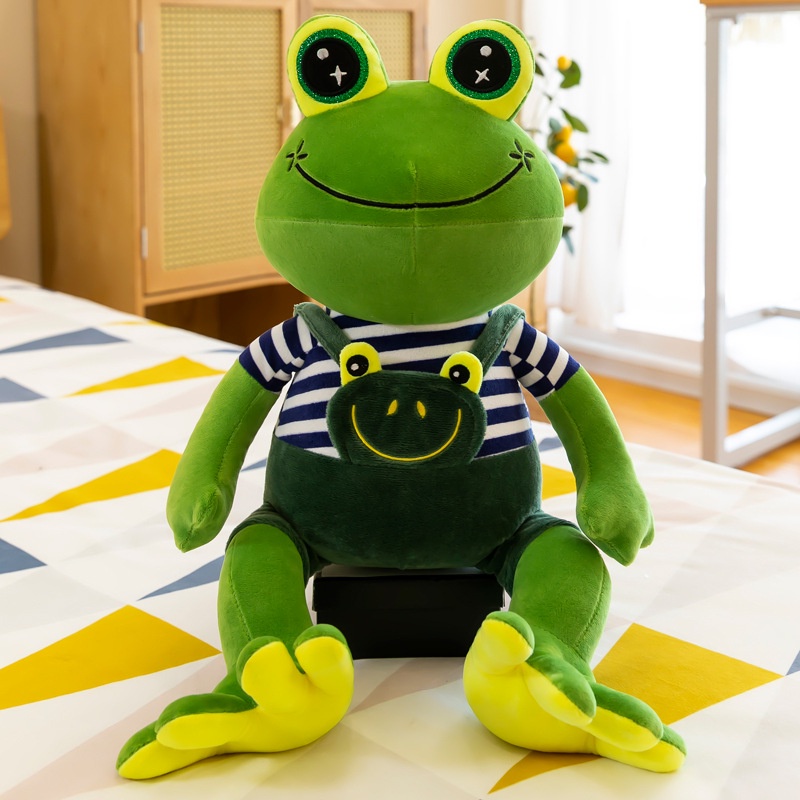 Boneka Pasangan Wawa Mainan Mewah Froggy Bisa Di Kasih