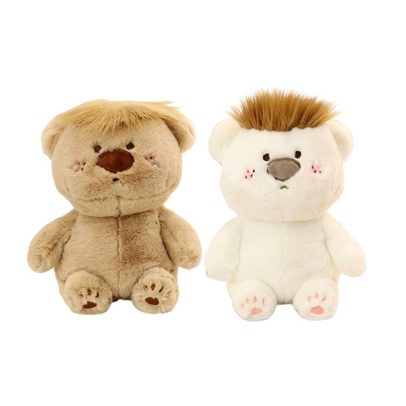 Little Cucu Cute Teddy Bear Mainan Plush Dengan Desain Unik Cocok Untuk Hadiah Dan Bantal Berat 2kg