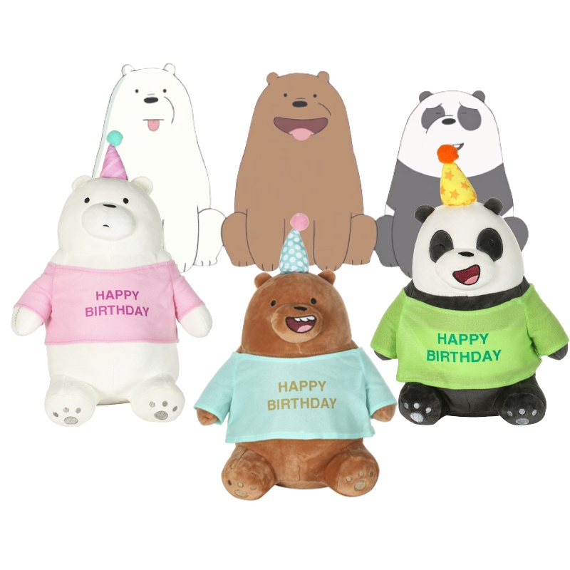 Boneka Beruang Polar Happy Birthday Fun And Festive Untuk Anak Dan Dewasa