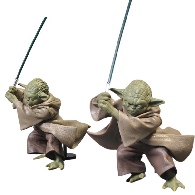 Mainan Figur Miniatur Master Yoda, Ideal Untuk Para Kolektor Atau Penggemar Star Wars