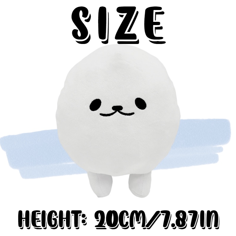 20 cm Putih Eggdog Lembut Mainan Mewah Boneka Plushies Peluk Boneka Anak Dekorasi Hadiah