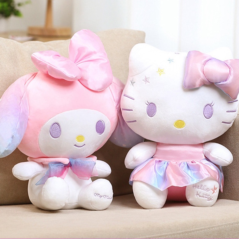 Hello Kitty Sanrio Melody Mainan Mewah Boneka Boneka Bantal Sofa Anak Hadiah Cushions