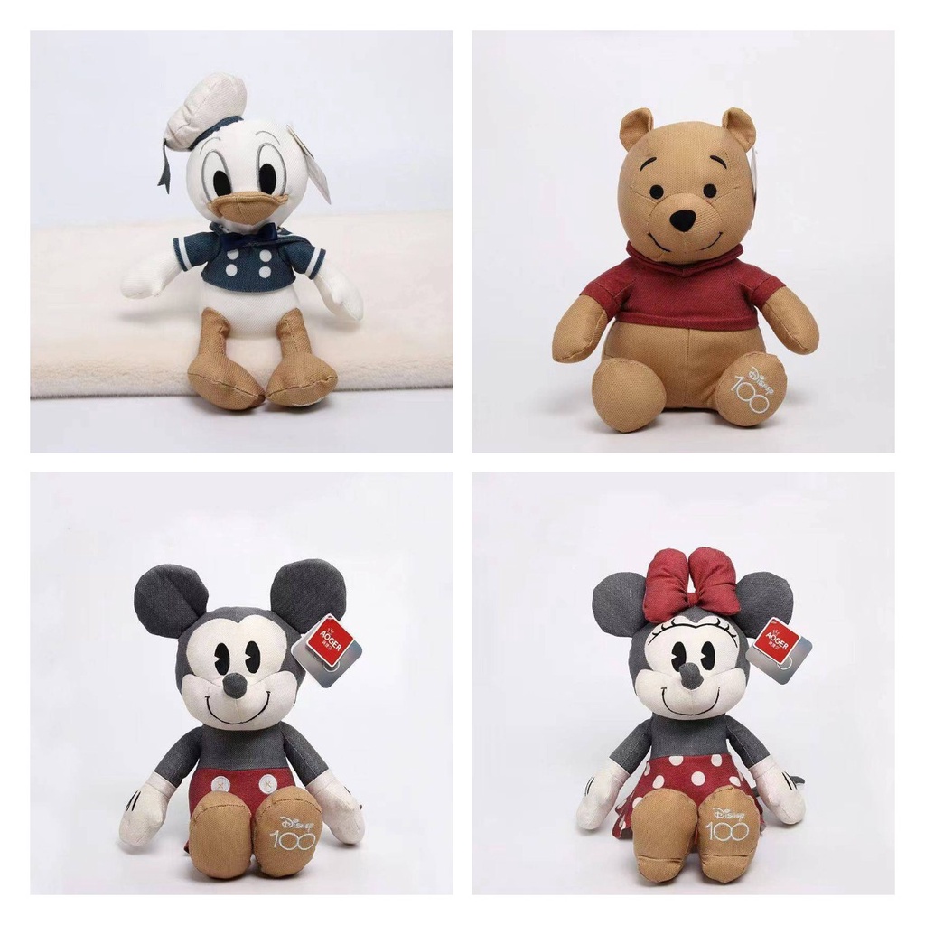 Koleksi Mainan Disney Nostalgia Plush Mickey, Minnie, Winnie, Dan Donald, Lebih Banyak!