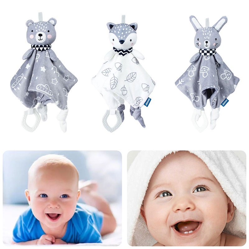 Pengaman Hewan Boneka Menggemaskan Dengan Taggies Dan Teether