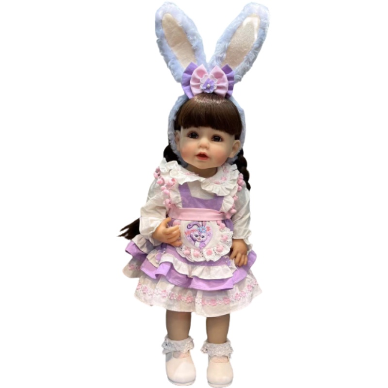 Baby Doll Full Body 55cm Lucu Dan Realistis Bahan Lembut Dan Lentur