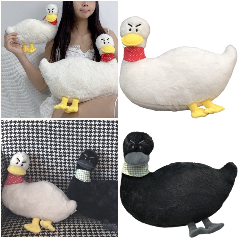 Catfan Duck Boneka Lembut Binatang Desain Kartun Menggemaskan Isian Katun Pp Cocok Untuk Anak Dan Remaja90Karakter