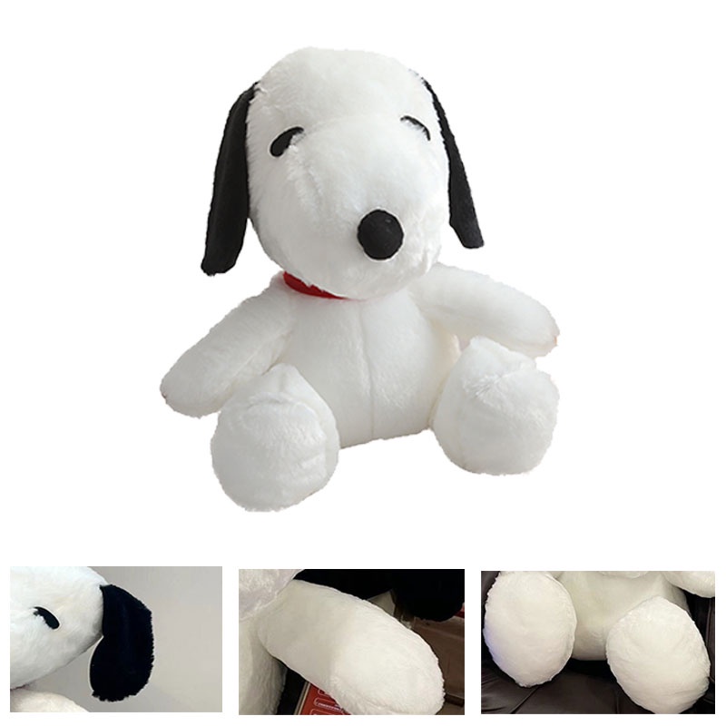 Snoopy Dog Plush Pillow Penambahan Lucu Dan Nyaman Koleksi Alas Tidur Anda