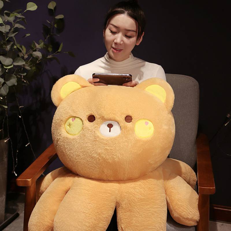 55cm Cute Bunny Animal Octopus 2-in-1 Boneka Plush Bantal Tidur Boneka Mainan Anak Hadiah