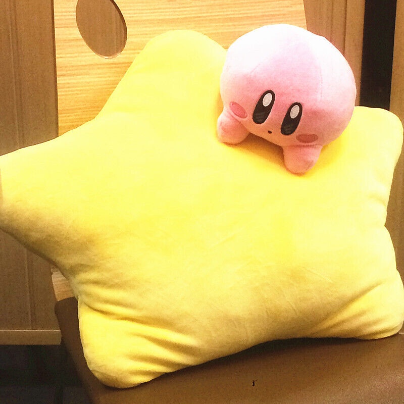 Boneka Plush Kirby Terinspirasi Anime Untuk Penggemar Segala Usia 28x18cm