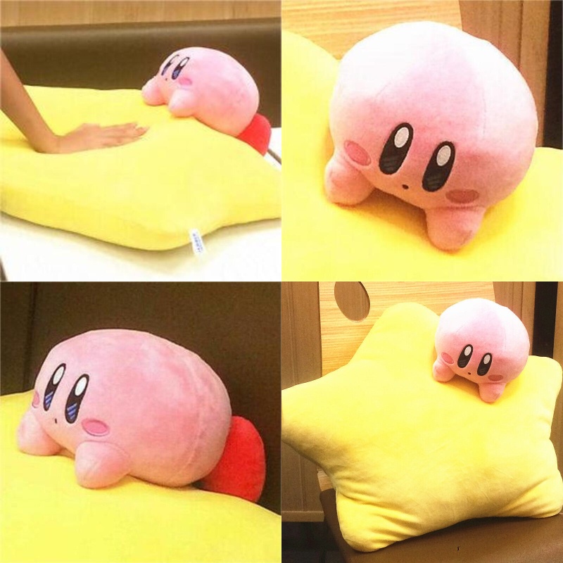 Boneka Plush Kirby Terinspirasi Anime Untuk Penggemar Segala Usia 28x18cm