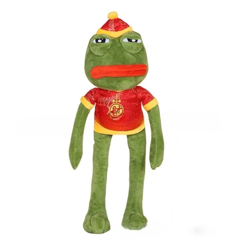 Ekspresikan Emosimu Dengan Katak Sedih Kami Plushie Pepe Kodok