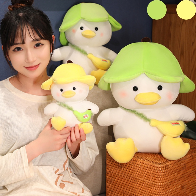 Bebek Pisang Sedap Mantap Plushie Isian Katun Pp 8inci