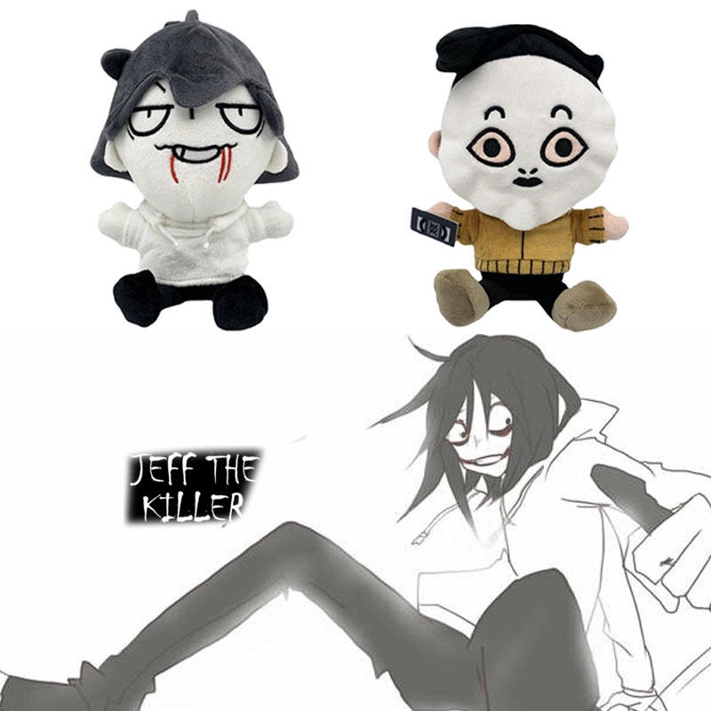 New Arrival Jeff The Killer 2.0 Plush Dapat Disesuaikan, Desain Kartunish, Pengisian Katun Pp, 22cm