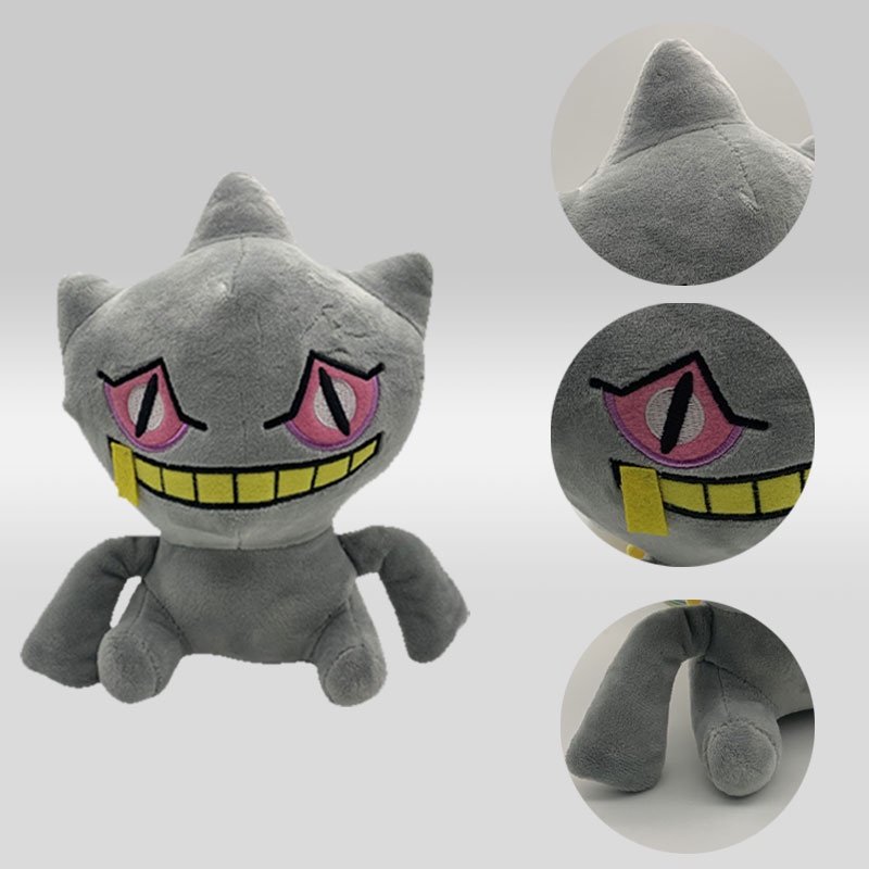 22cm Pokemon Banette Mainan Mewah Koleksi Dekorasi Boneka Karakter Gaming