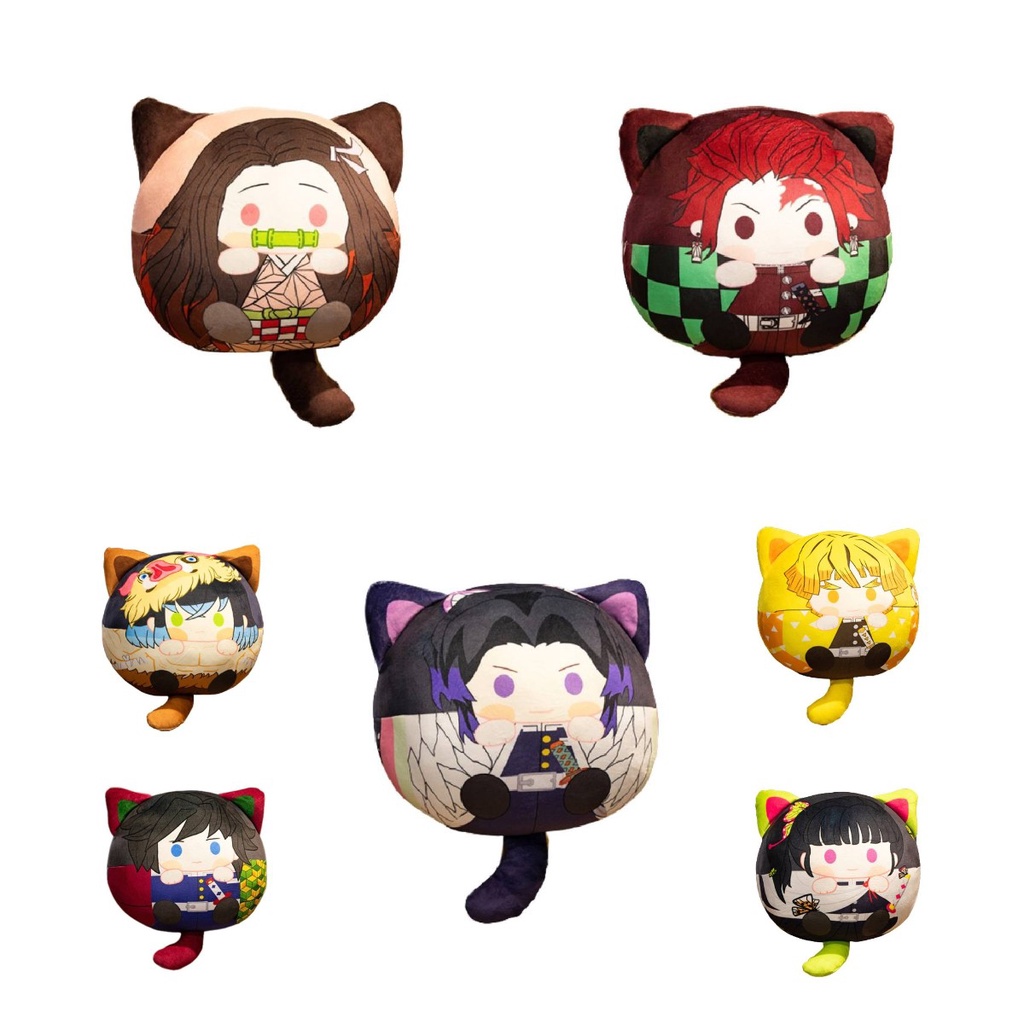 Ambil Tangan Boneka Plush Demon Slayer Shinobu Inosuke Dan Tanjiro Ini