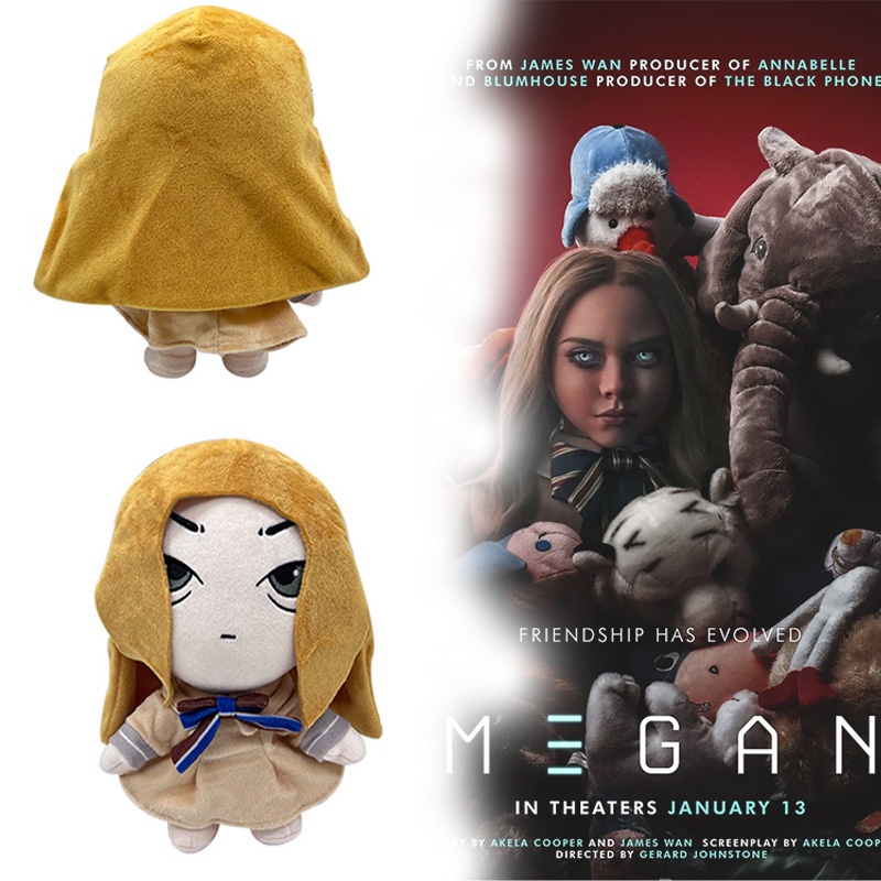 Megan Cosplayplushtoys Boneka Megan Lucu Dan Menggemaskan Untuk Cosplay Dan Dekorasi 26*18cm 171g