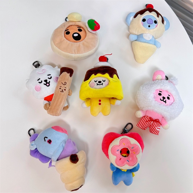 Gantungan Kunci Mewah Karakter Bt21 Pesona Hewan Menggemaskan.