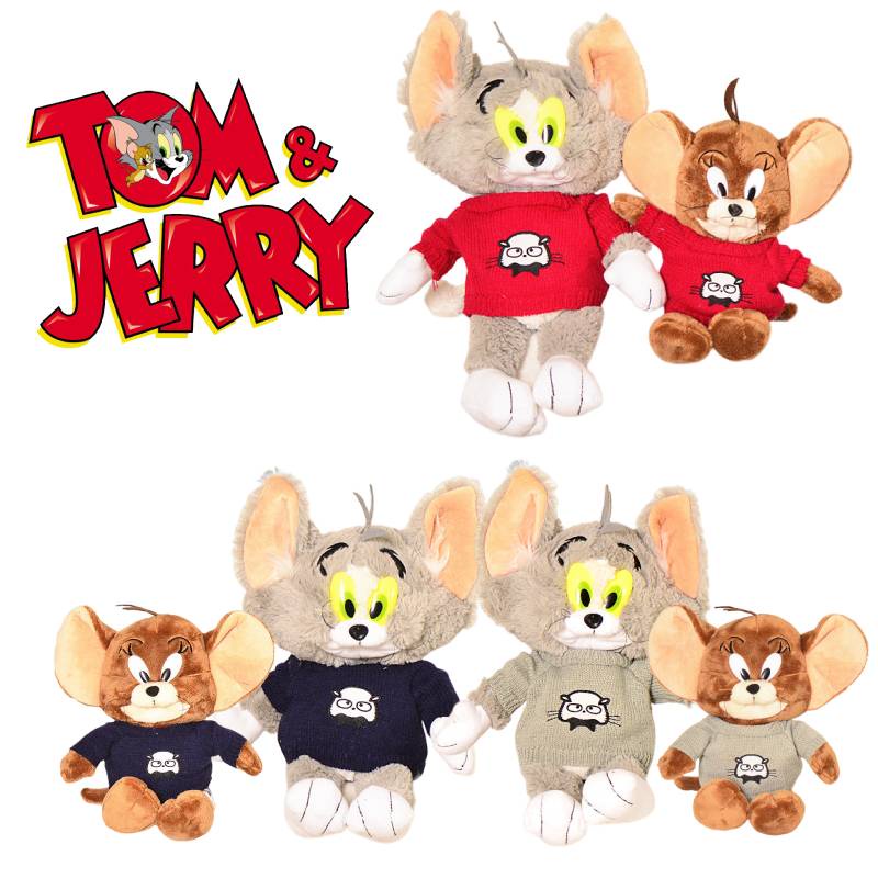 Boneka Tom And Jerry Binatang Dengan Bulu Halus, Cocok Untuk Waktu Bermain Anak