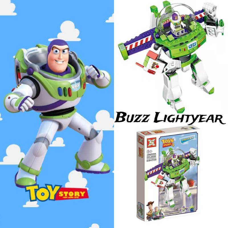 Set Konstruksi Toy Story Engaging Buzz Lightyear, 38256cm