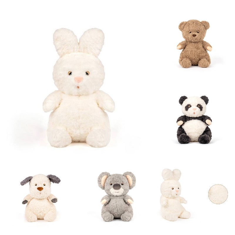 Cozy Lazy Dog Plush Stuffed Animal Boneka Beruang Kelinci Hadiah Gadis 75c