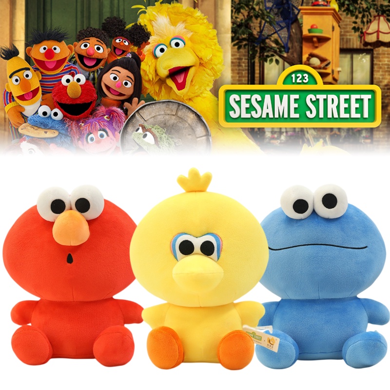 Mainan Kartun Sesame Street Warna Warni Dan Lucu Karakter Mewah