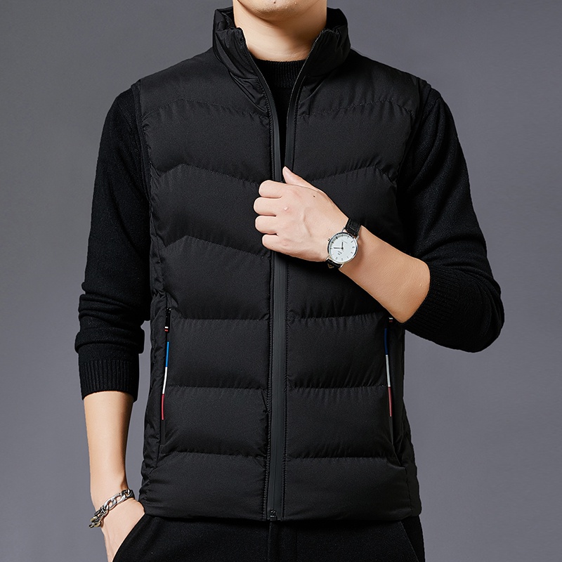 JACKET PRIA Jaket pria, baju atas kapas, versi musim gugur dan musim dingin Korea, jaket hangat, cam