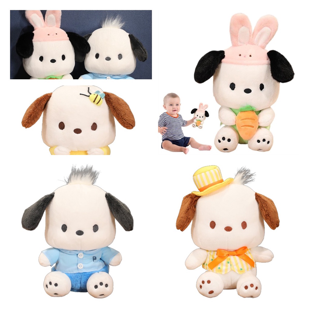 Boneka Plush Anjing 15cm Ultra Lembut Dengan Isian Katun Pp Agar Nyaman Maksimal