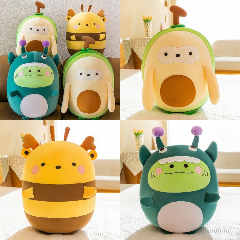 Bantal Mainan Boneka Avocado Trendy Untuk Naptime Yang Nyaman