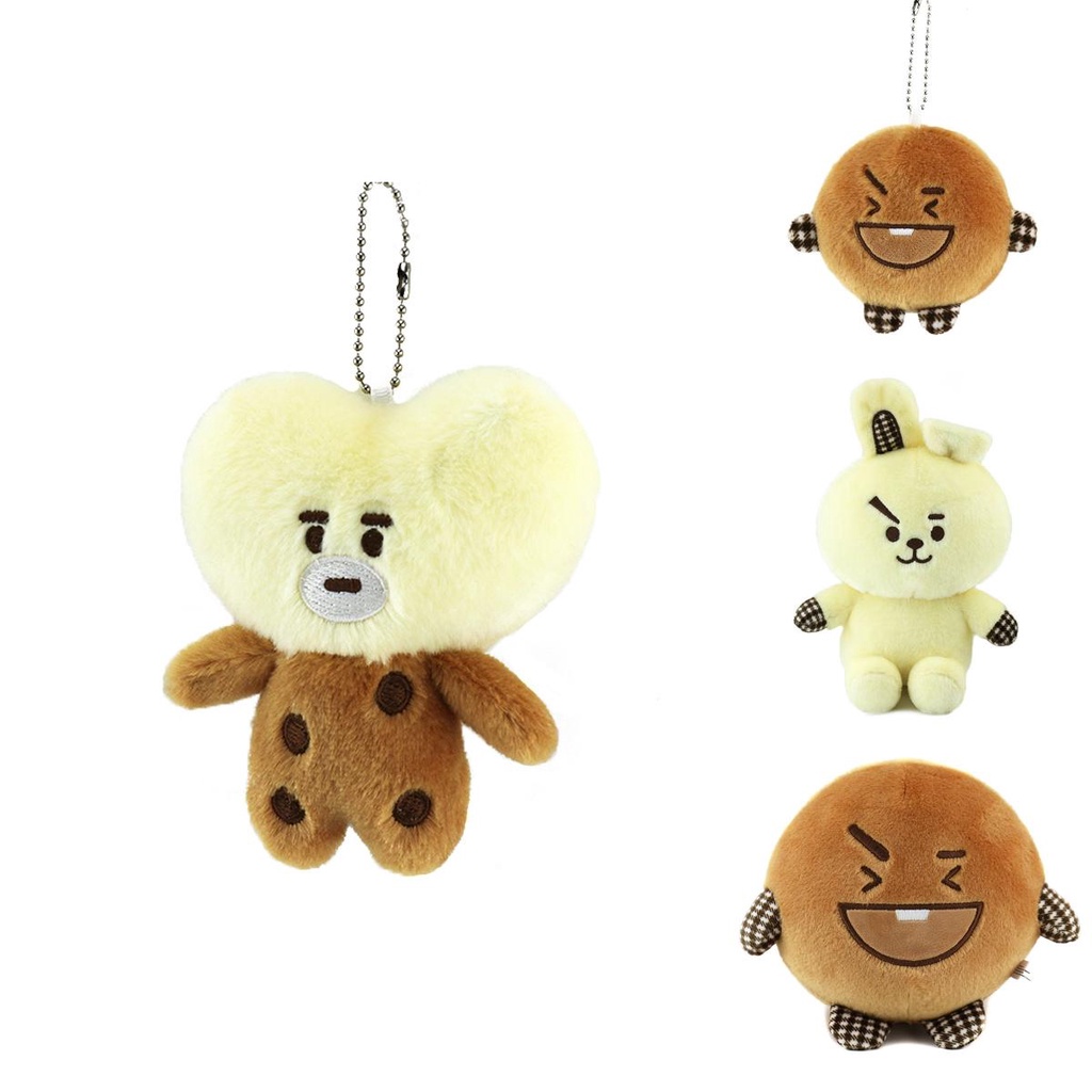 Mainan Plush Kartun Bt21 Pendamping Lembut Dan Cuddly Untuk Anak Dan Dewasa