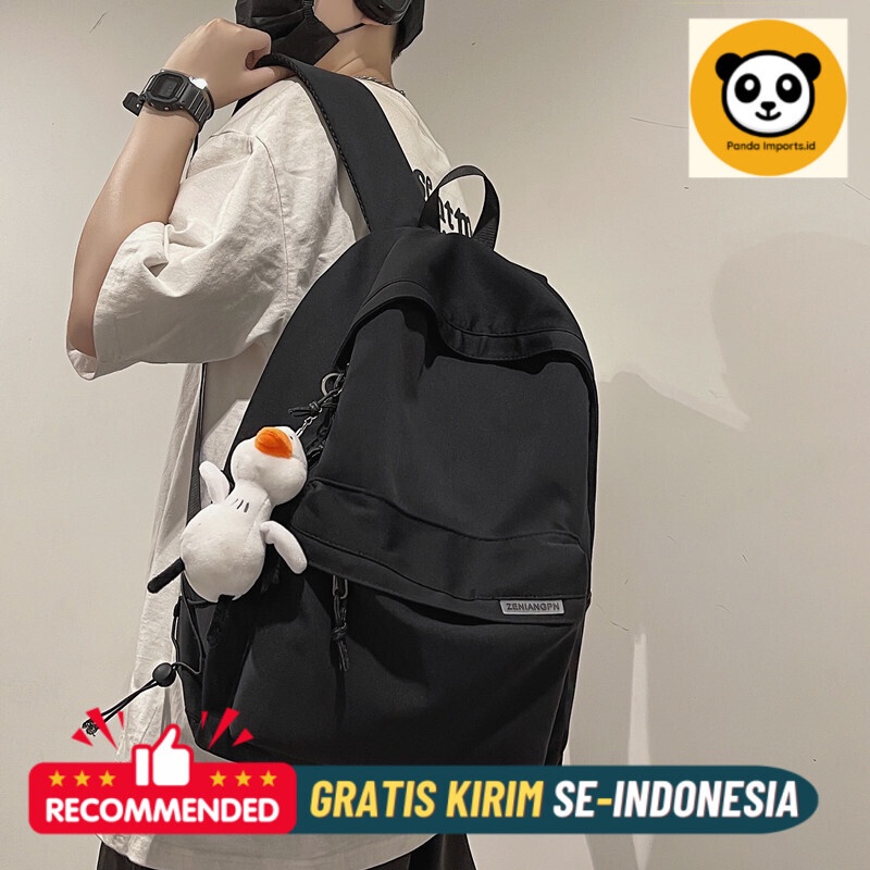 Tas Pria Premium Tas belakang untuk pria, tasnya mudah dan besar kapasitas perjalanan untuk wanita, 