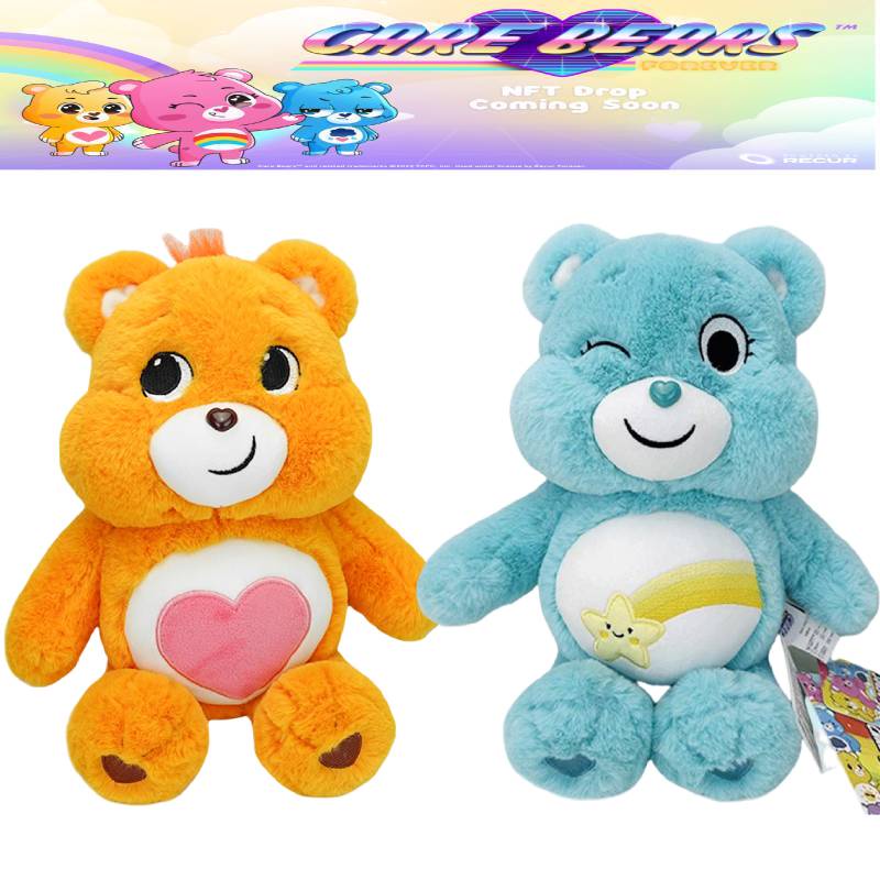 Boneka Plush Beruang Pelangi Carebears Warna Warni