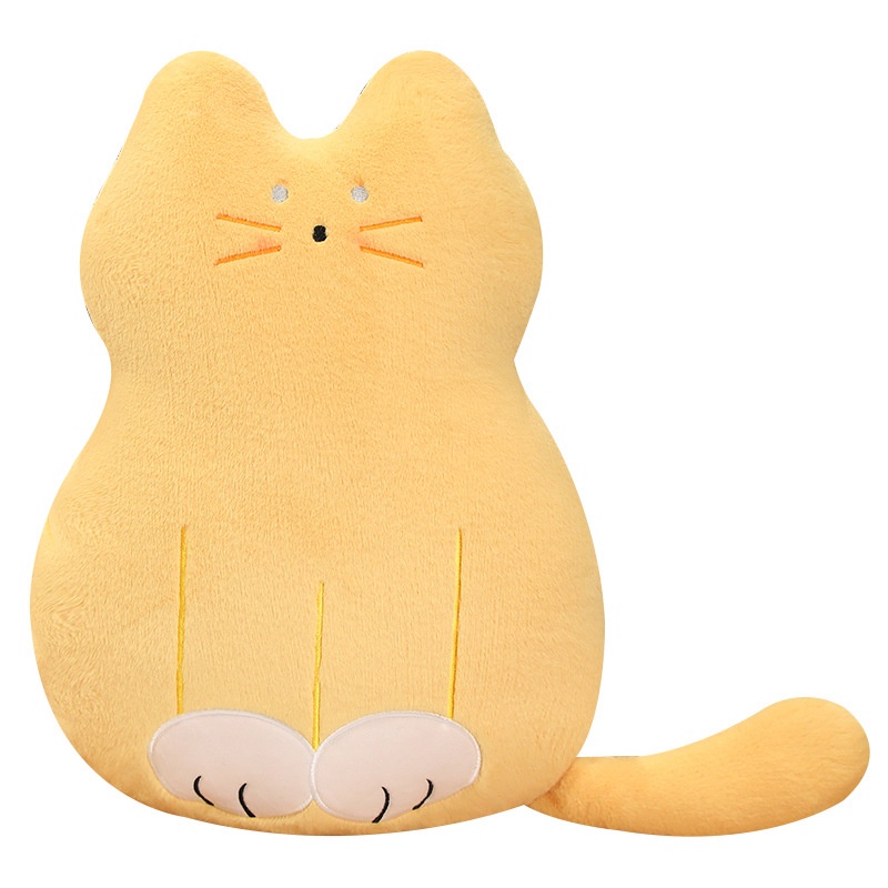 48 cm Kucing Lucu Boneka Plush Cushion Bantal Tidur Mainan Manusia Hidup Gadis Hadiah Ulang Tahun Anak