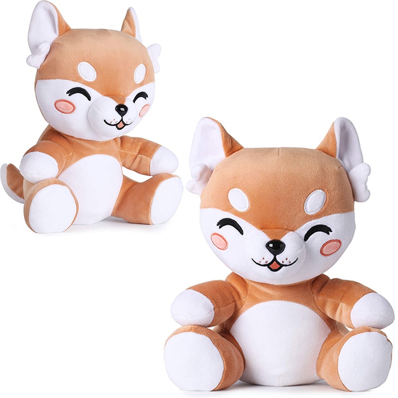 Adorable Corimori Akito De Shiba Inu Plush Lembut Dan Berbulu Corgi Fox