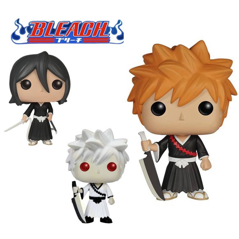 New Pop Death God Kurosaki Ichigo Figure Kolekte Pvc Putih