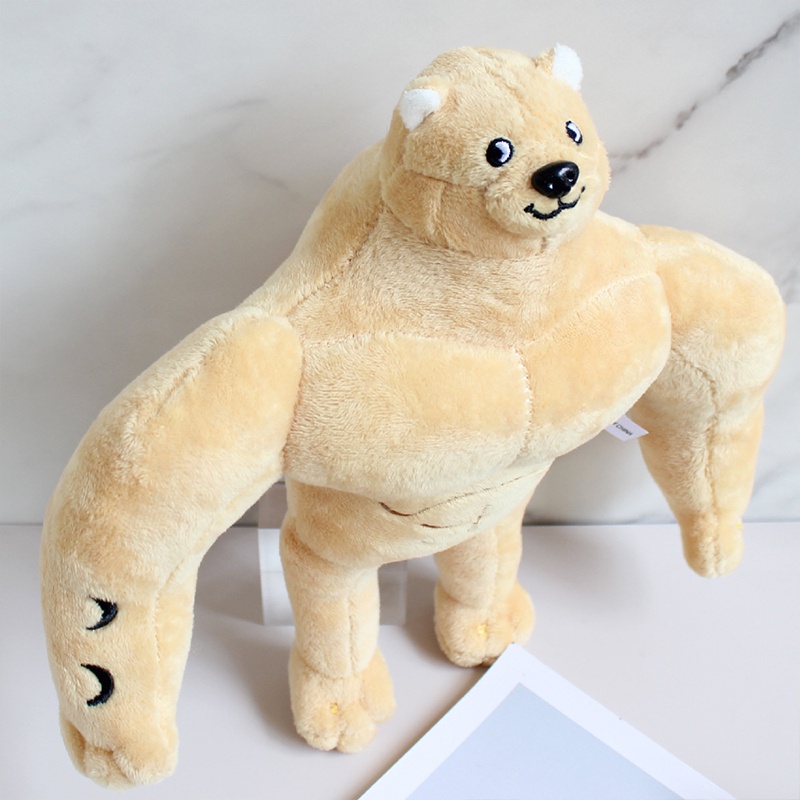 Buff Doge Horror Binatang Boneka Horror Merayap Dan Tercinta Bagus Untuk Pajangan Atau Main 25cm