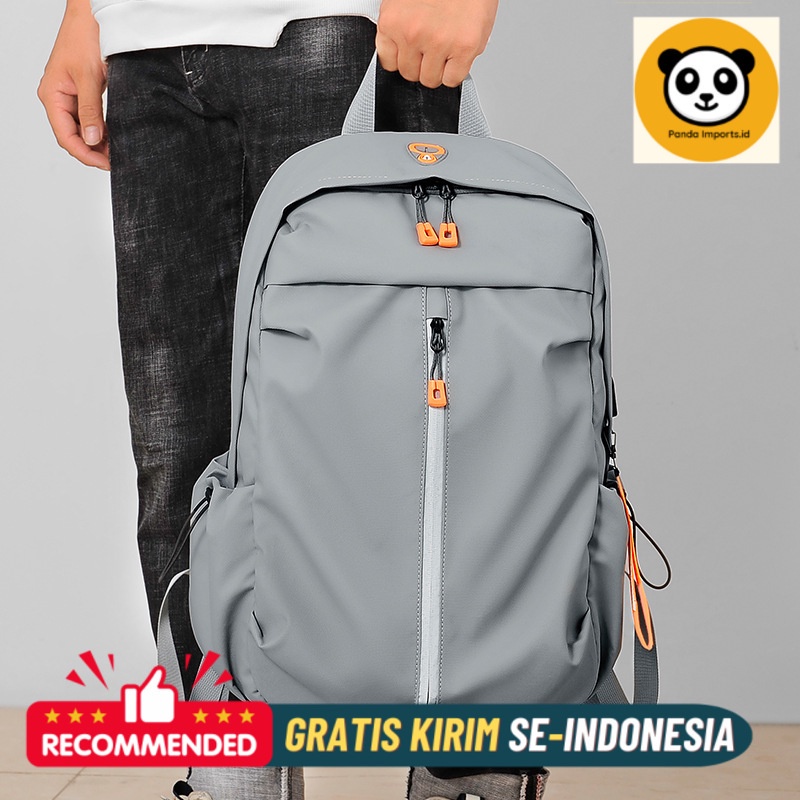 Tas Pria Premium Pak belakang Fashion Computer Fashion Computer Big Capacity Portable Middle School 