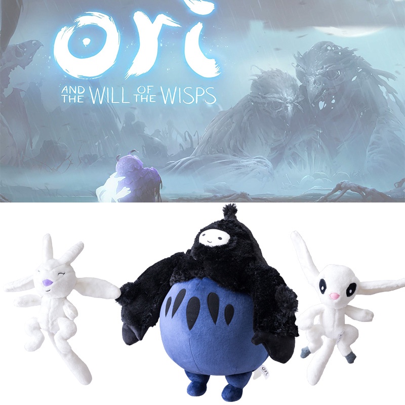 Ori and the Blind Forest Game Peripheral Plush Toy Elf Doll Bantal Hadiah Liburan