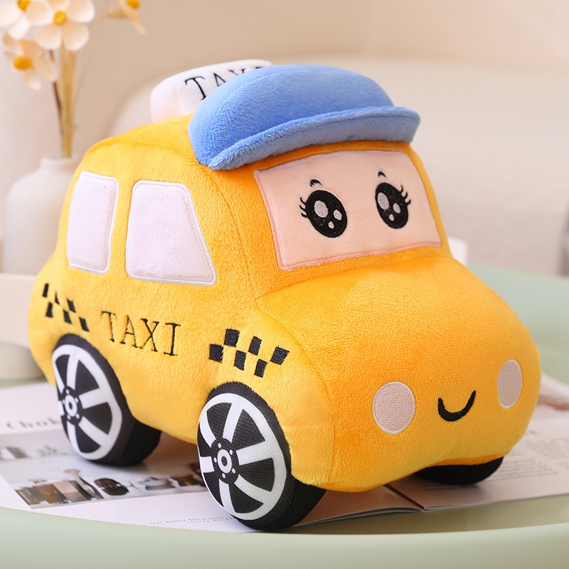 40 Cm/30 cm Kartun Mobil Bantal Mainan Ambulance Taksi Police Car Lembut Huggable Boys 30 cm 40 cm