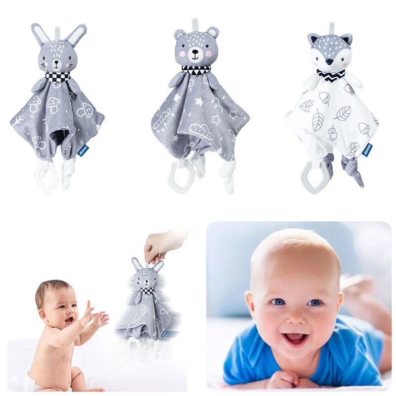 Pengaman Hewan Boneka Menggemaskan Dengan Taggies Dan Teether