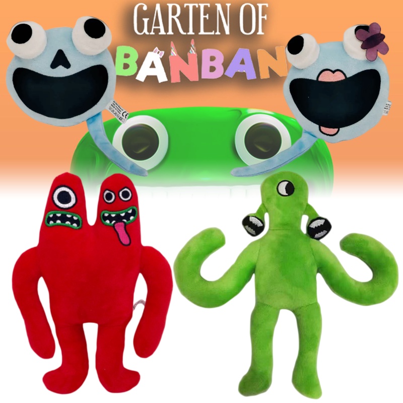 Banban Garden Plush Animal Doll Mainan Super Lucu Dan Lembut Untuk Anak-Anak, Hadiah Ideal Untuk Penggemar Dan Kolektor