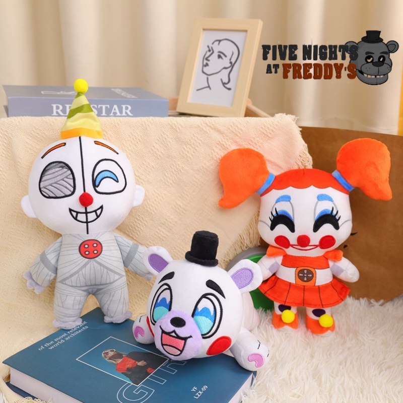 Jili's Fnaf Plush Toy Pp Cotton Filling, Plush Pendek, Dan Tersedia Tiga Gaya Berbeda