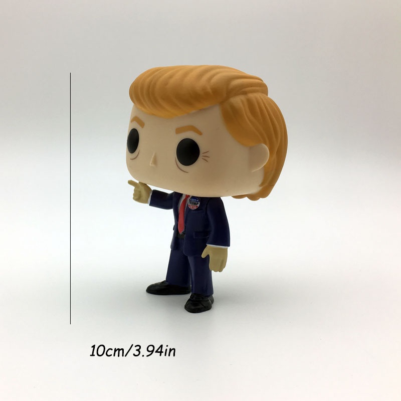 Funko Pop Donald Trump Karakter Boneka Vinyl Figure Model Ornamen Dekorasi