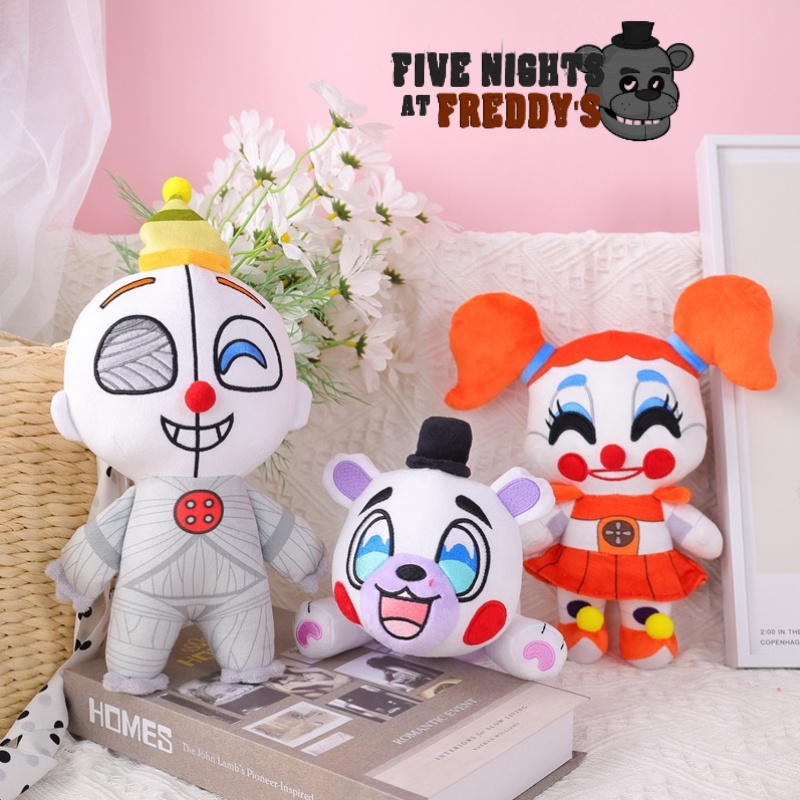 Jili's Fnaf Plush Toy Pp Cotton Filling, Plush Pendek, Dan Tersedia Tiga Gaya Berbeda