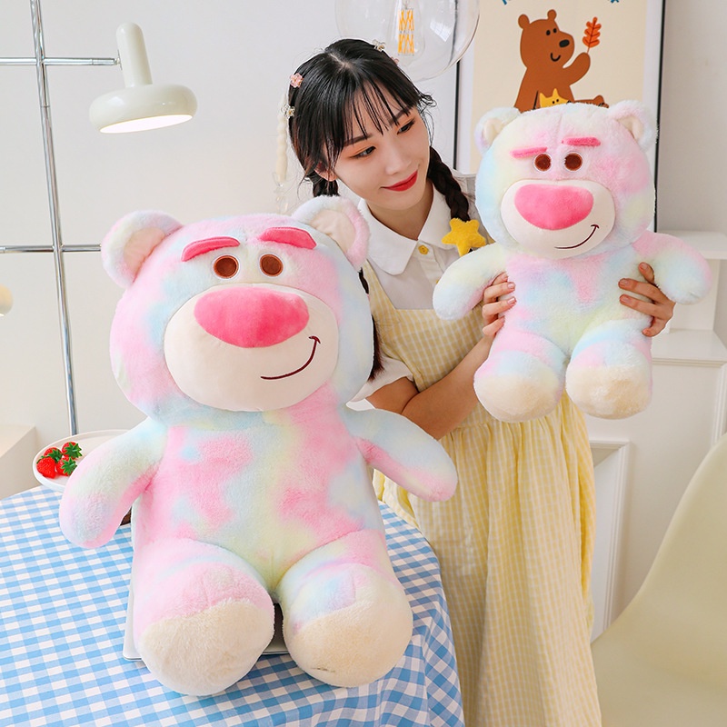 Boneka Beruang Strawberry Cuddly Dan Lembut Boneka Binatang Anak Untuk