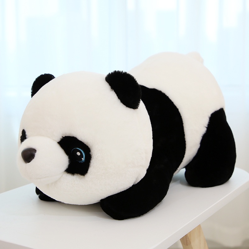 Kain Katun Pp Isi Dan Breathable Panda Plushie Realistis Untuk Kulit Sensitif